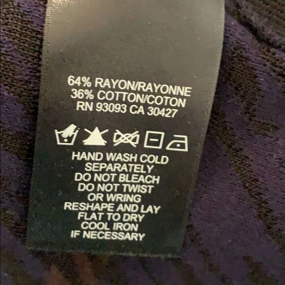 NWT NIC+ ZOE BLUE MULTICOLORED SWEATER SIZE 3X - Picture 8 of 9